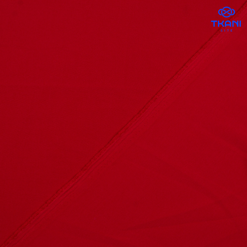 1330. Костюмно-плательная поливискоза. Castor. Красный.
