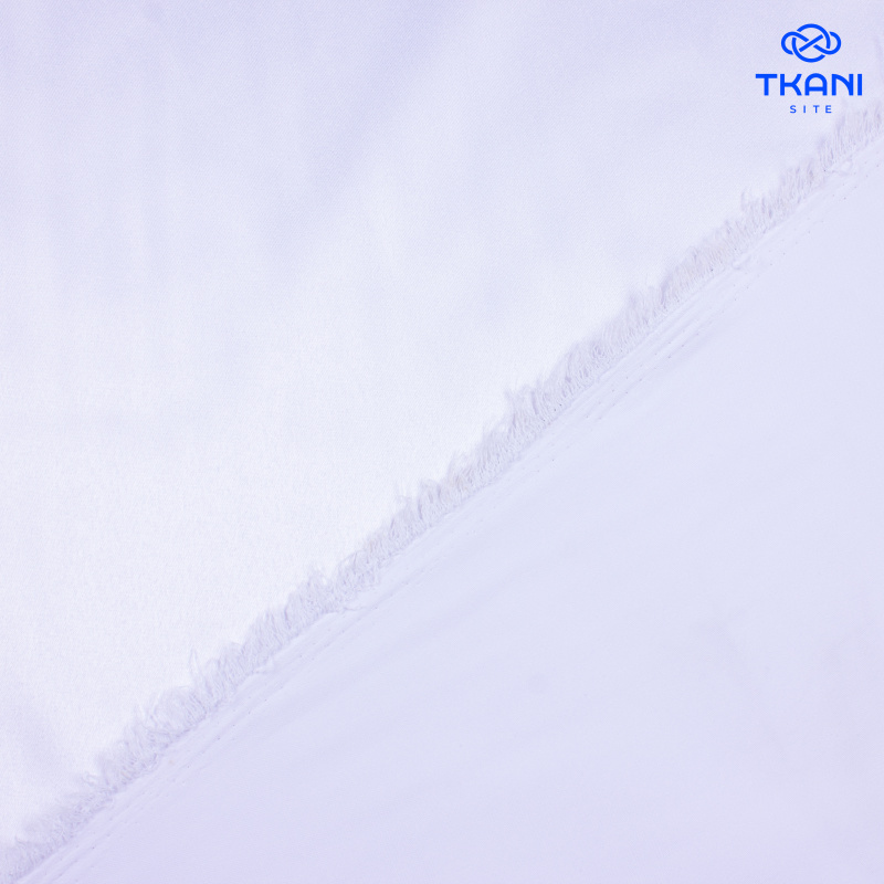 2257. Костюмно-плательный атлас. Белый