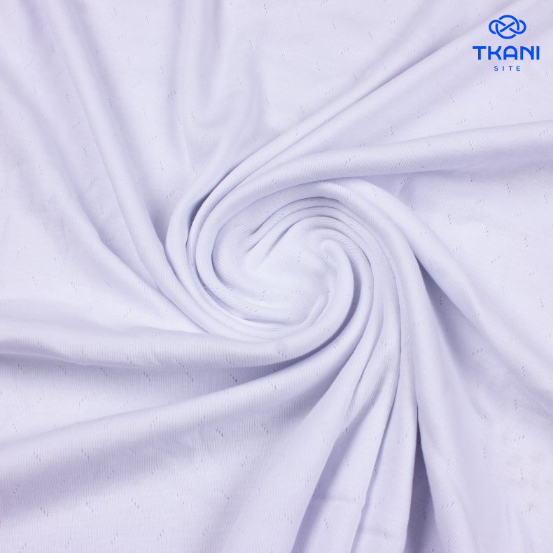 2280. Рибана. Чулок. Перфорация. Белый. Уценка!!! от Tkani.site