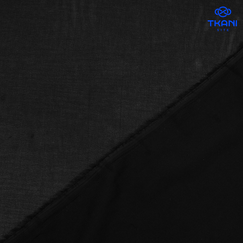 2287. Шифон. Черный