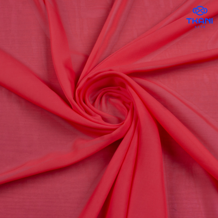 2291. Шифон. Коралловый