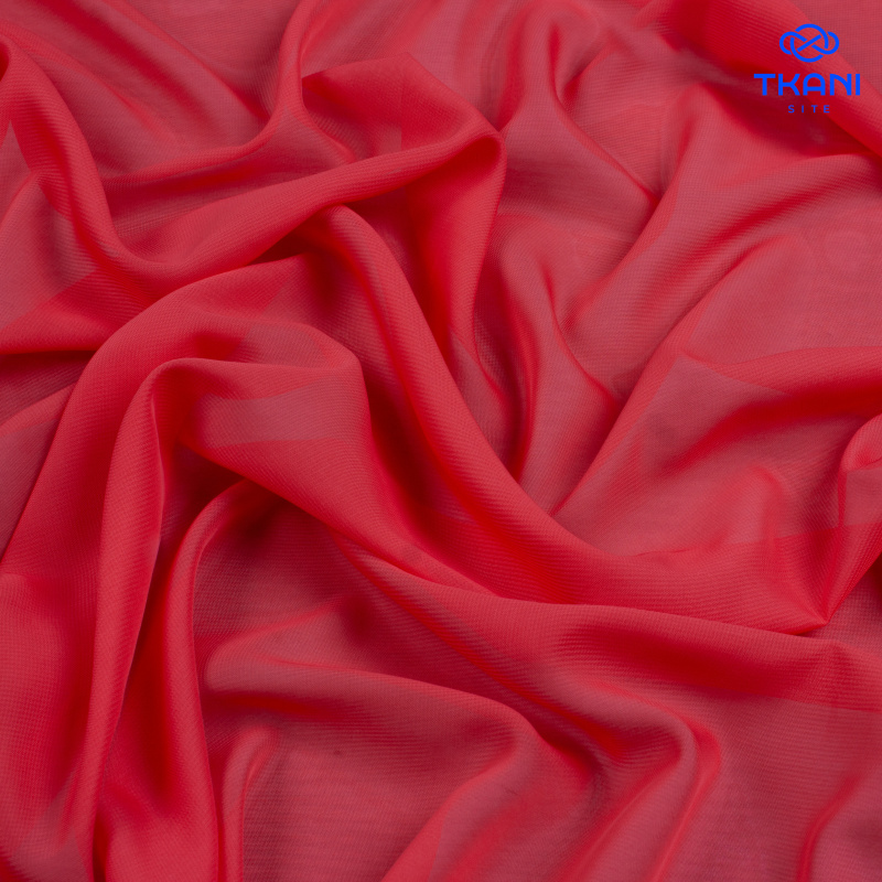 2291. Шифон. Коралловый