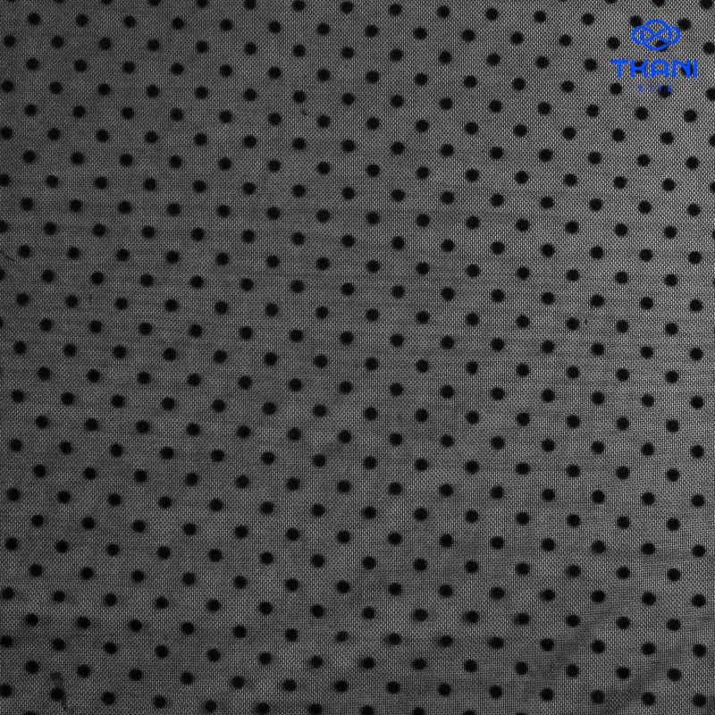 2294. Мягкая сетка с мушками. Черный