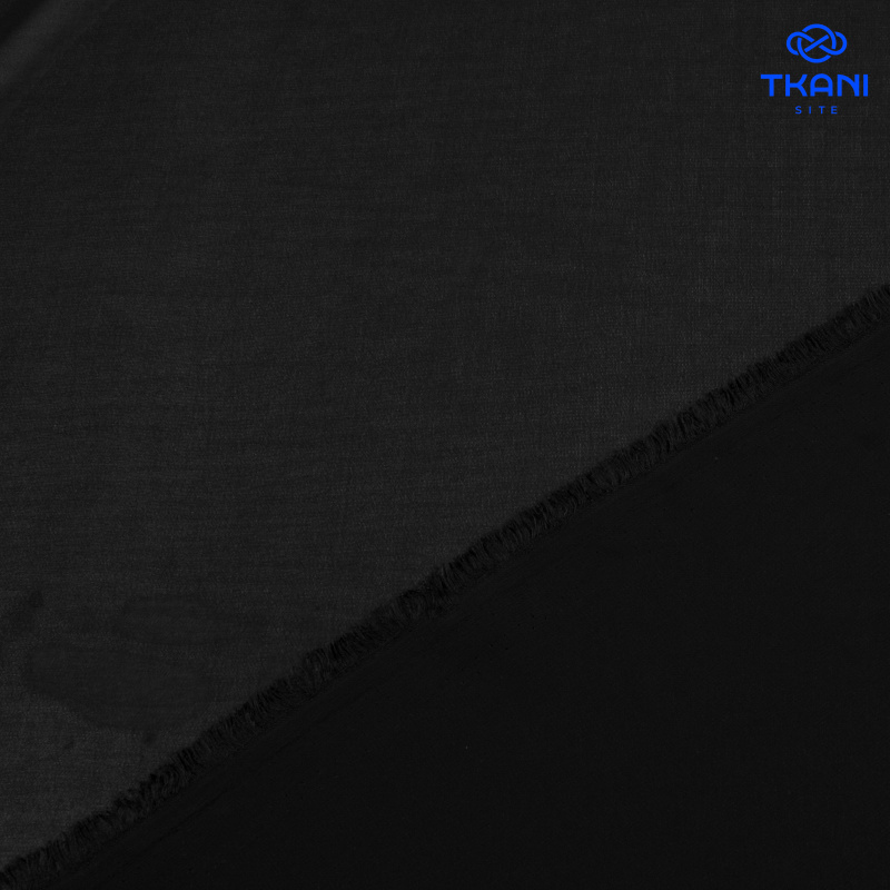 2295. Шифон. Черный