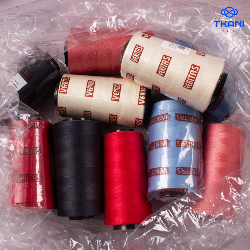 2297. Ниточный Кот. Набор ниток для оверлока. Все наборы разные