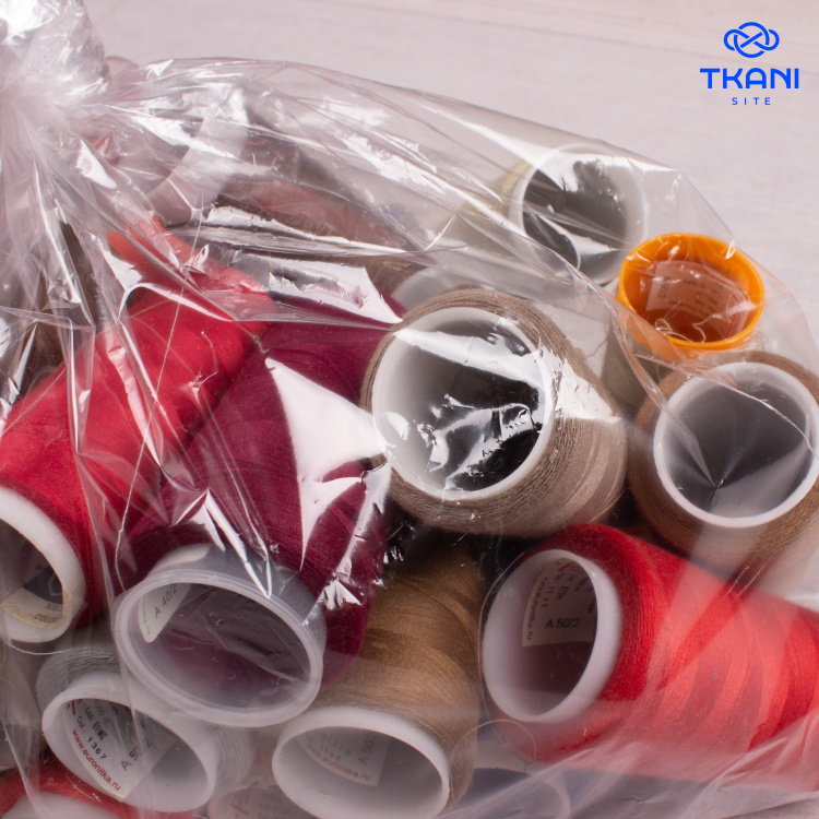 2301. Ниточный кот(все наборы разные). Набор разных ниток. 2кг. Цена за набор. - фото 1