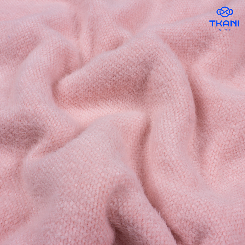 2310. Пальтовый трикотаж. Альпака. Ворс от Tkani.site