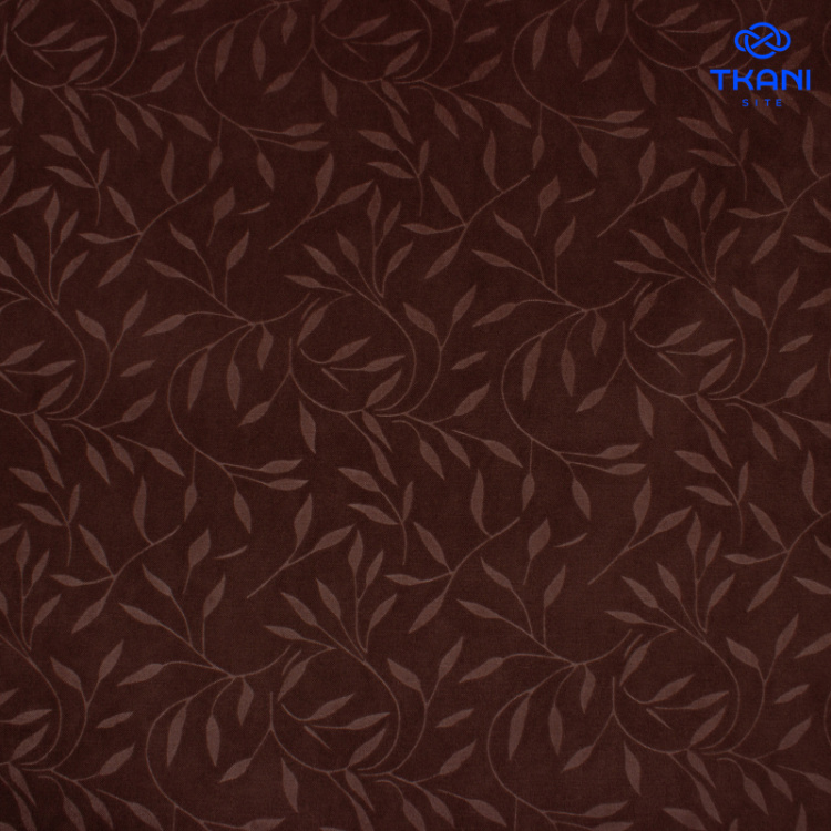 72082. Костюмная. Купра. Жаккард. Шоколад.