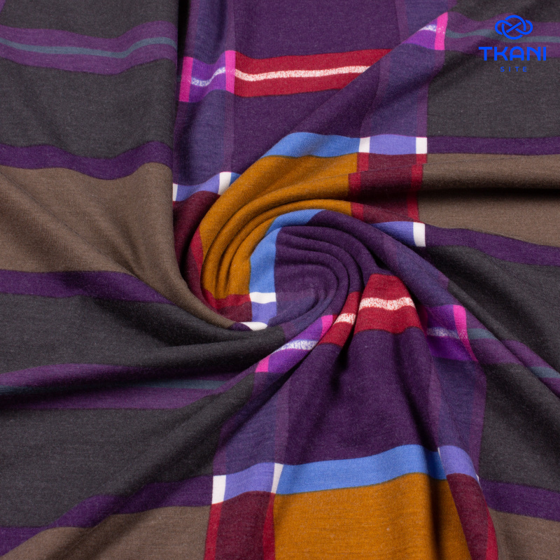 1338. Кулирная гладь. Принт.