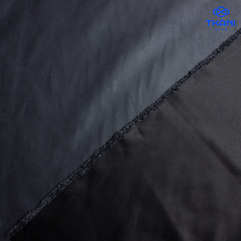 1341. Плательная замша. Графит.