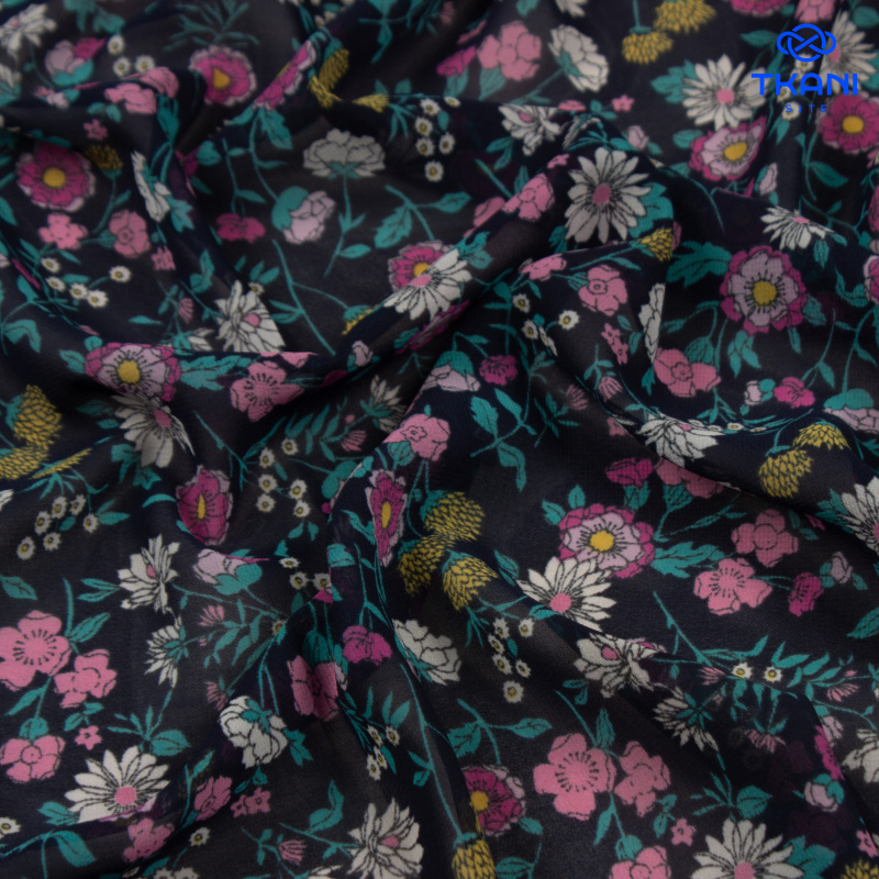 90607. Шифон. Принт.