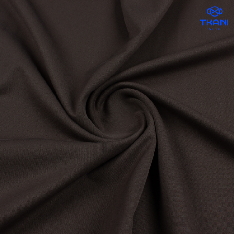 1352. Костюмная поливискоза. Шоколад.