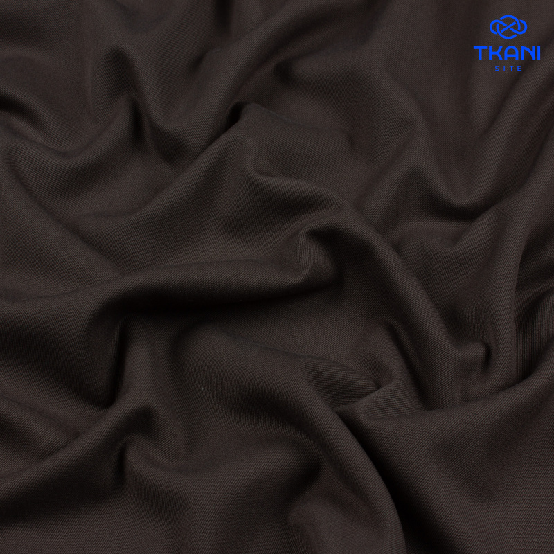 1352. Костюмная поливискоза. Шоколад.