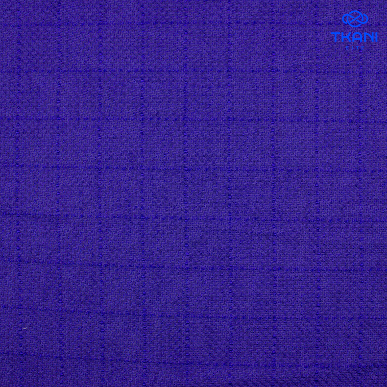 1355. Костюмная. Шанель. Синий. от Tkani.site