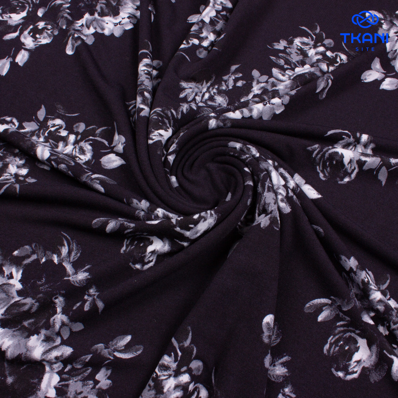 1365. Трикотажное полотно. Принт.