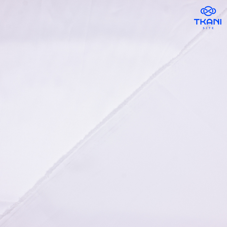 1377. Плательный атлас. Молочный. - фото 2