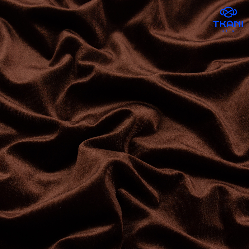 1379. Трикотажное полотно. Бархат. Ромовый изюм.