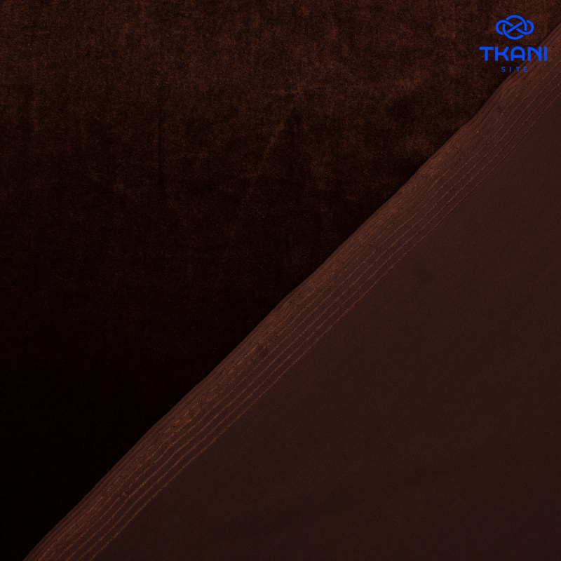 1379. Трикотажное полотно. Бархат. Ромовый изюм.