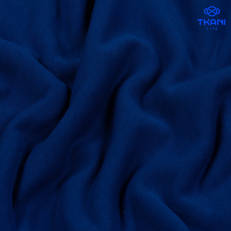 2336. Футер 3х нитка. Петля. Синий индиго