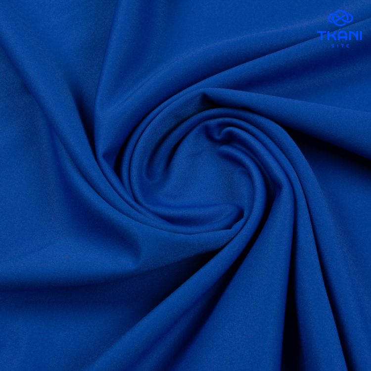 1386. Костюмная поливискоза. Василек.