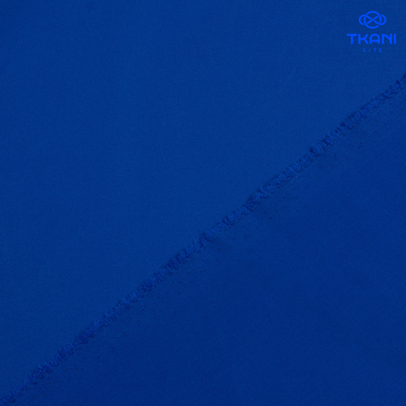 1386. Костюмная поливискоза. Василек.