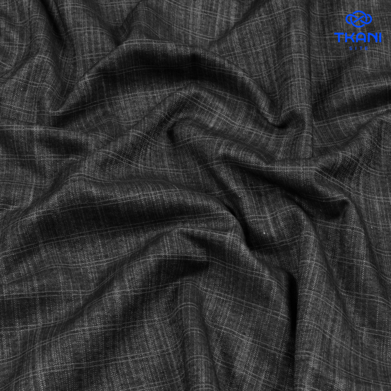 1387. Плательная джинса. Меланж.