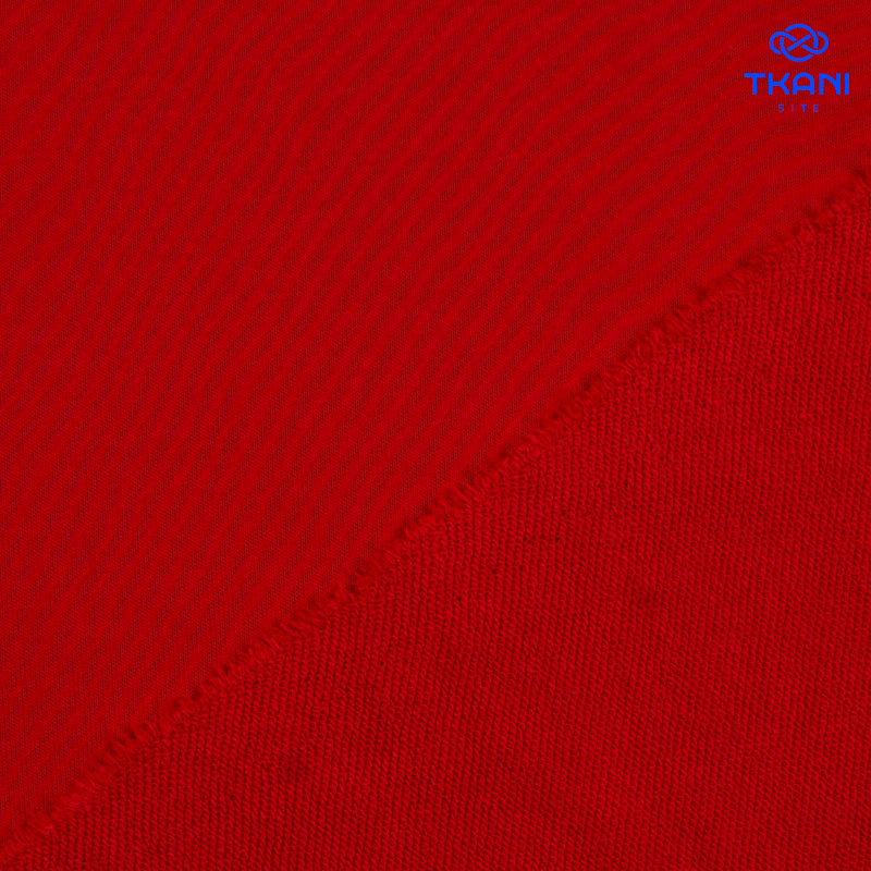 2337. Футер 3х нитка. Петля. Красный