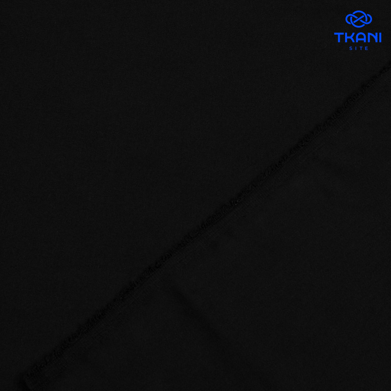 1397. Костюмная поливискоза. Черный.