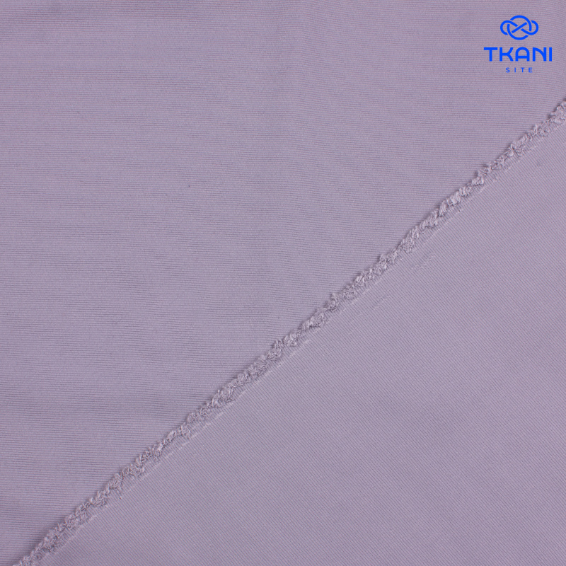 2352. Костюмно плательная. Хлопок. В рубчик. Лунный камень. Уценка!!!