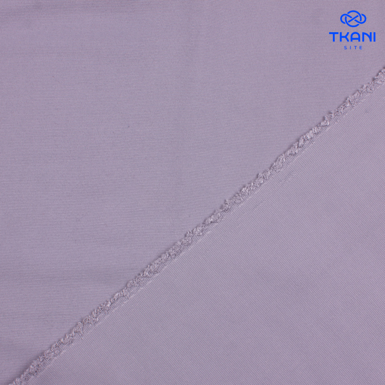 2352. Костюмно плательная. Хлопок. В рубчик. Лунный камень. Уценка!!! от Tkani.site