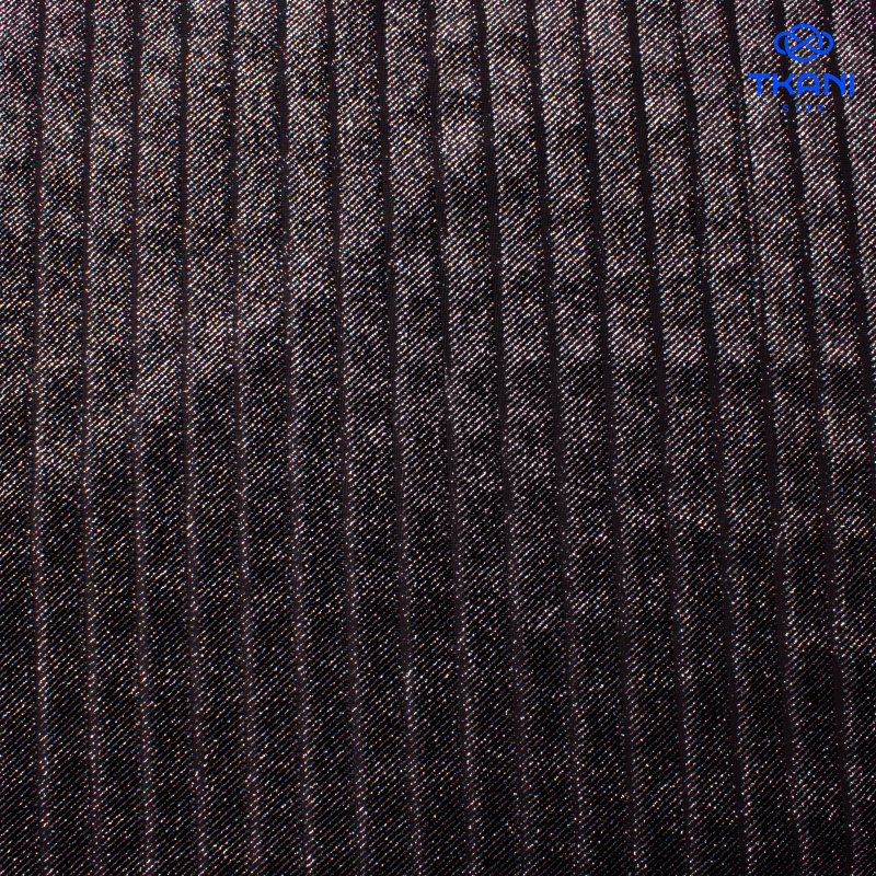 1400. Бархат деворе с глиттером.