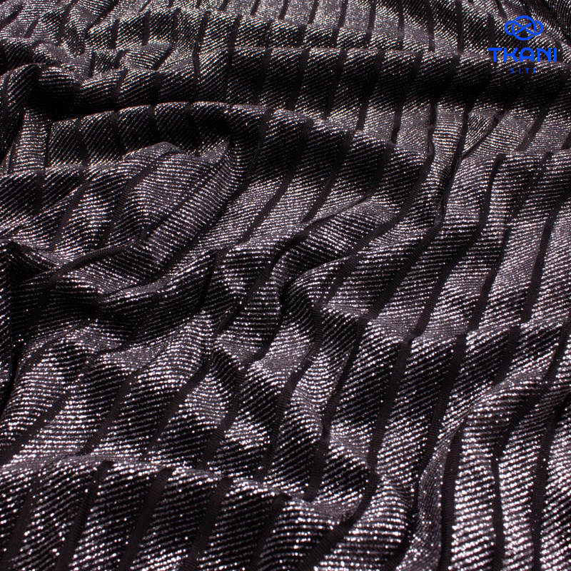 1400. Бархат деворе с глиттером.