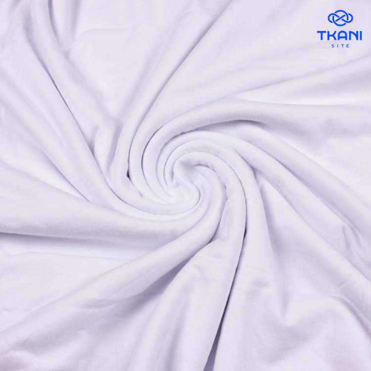 1370-4. Кулирная гладь. Чулок. Белый.