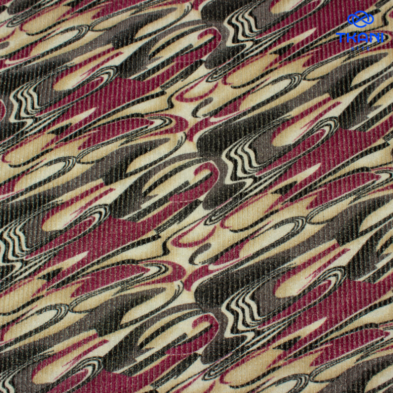 80359. Трикотажное полотно Мона Лиза. Лапша. Польша от Tkani.site