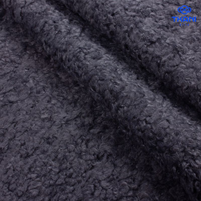 1419. Шерпа. Дублированная. Серый.