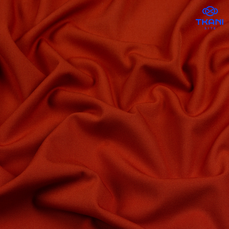 1425. Костюмная поливискоза. Паприка.