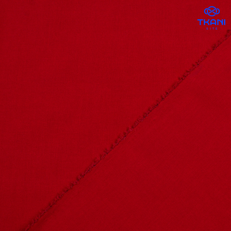 1427. Костюмная поливискоза. Красный. от Tkani.site