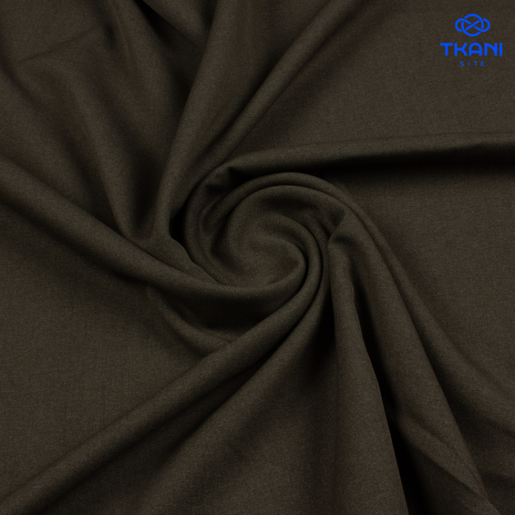 1430. Костюмная диагональ. Винтажный хаки.