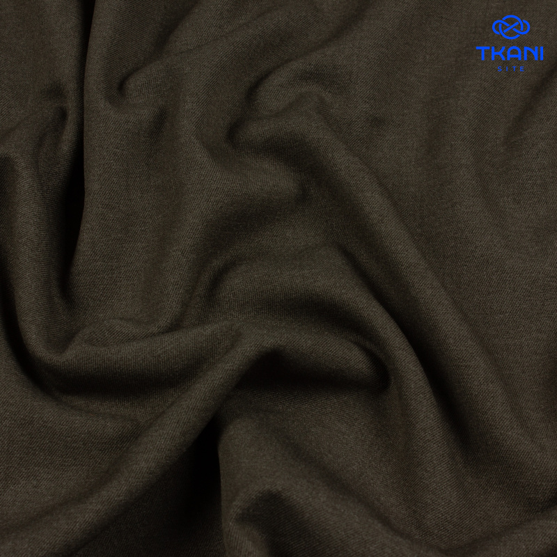 1430. Костюмная диагональ. Винтажный хаки.