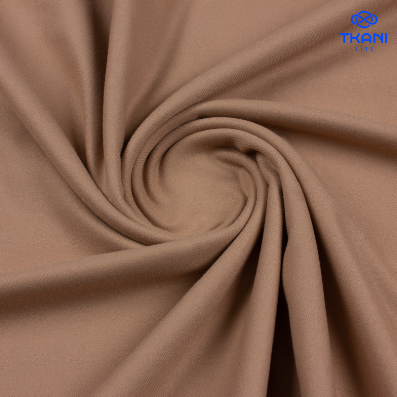 1437. Костюмная поливискоза. Фланель. Морская звезда. от Tkani.site