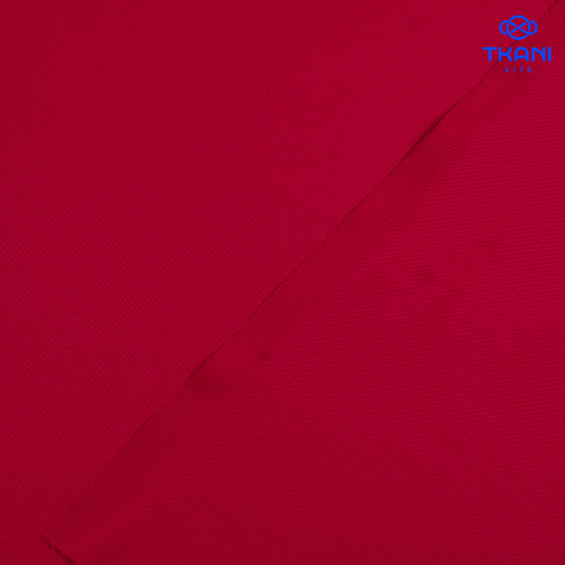 1441. Костюмная поливискоза. Диагональ. Сальса.