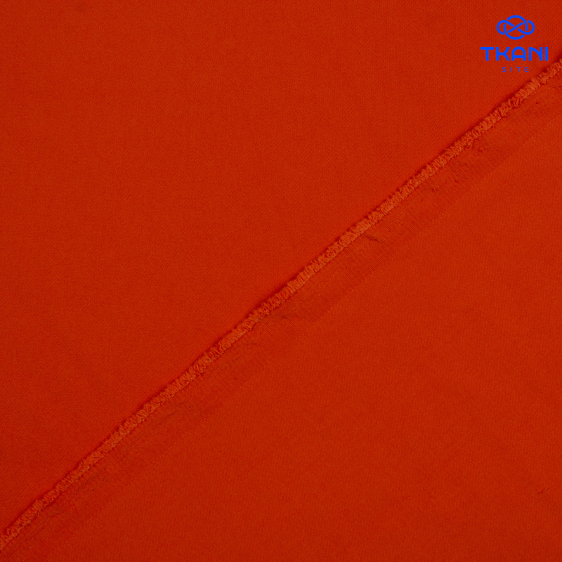 1445. Костюмная поливискоза. Castor. Оранжевый.