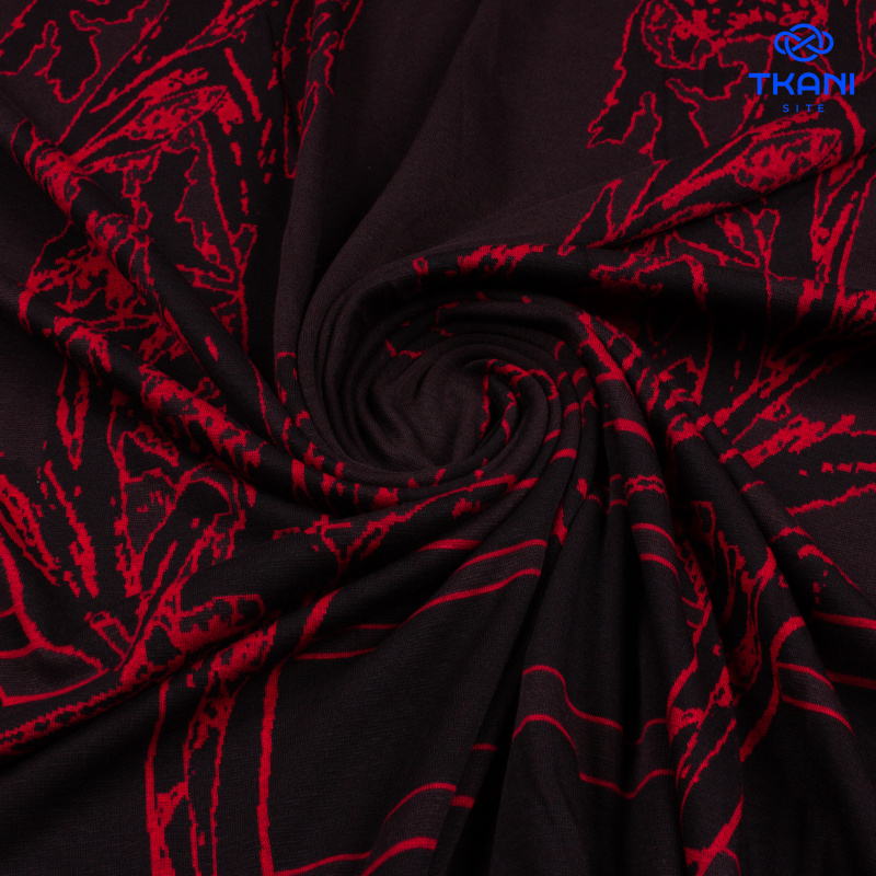 1446. Трикотажное полотно. Принт. 3 купона.