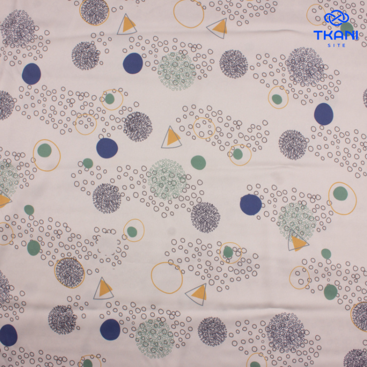 1455. Искусственный шелк. Армани. Цифровая печать.