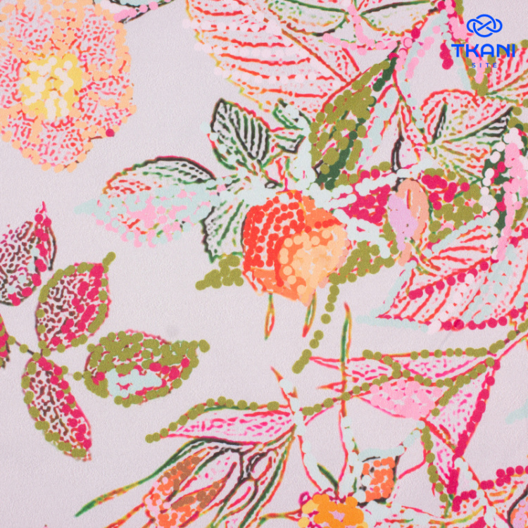 1459. Атлас. Сэндвич. Принт.