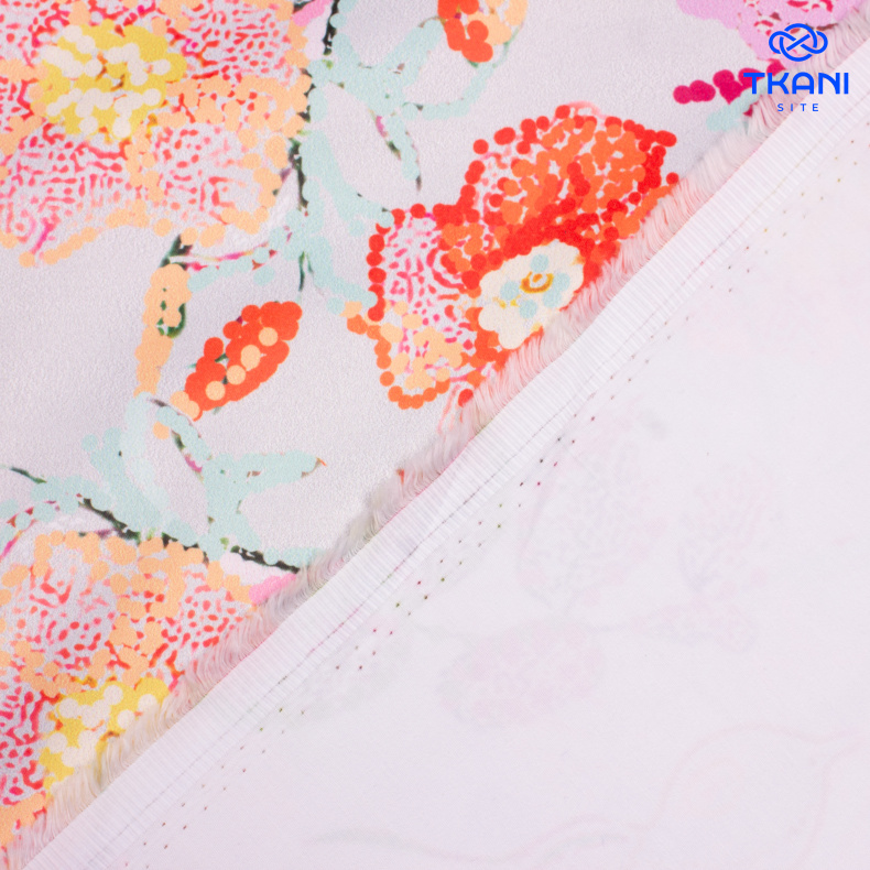 1459. Атлас. Сэндвич. Принт. от Tkani.site