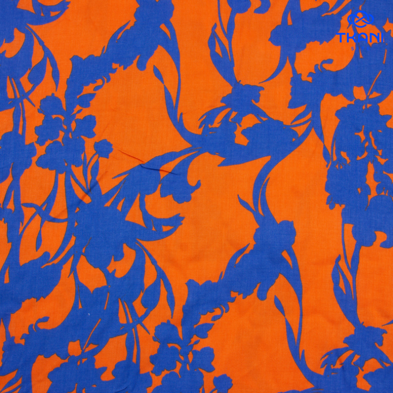 1471. Плательная вискоза с шелком. Принт. от Tkani.site