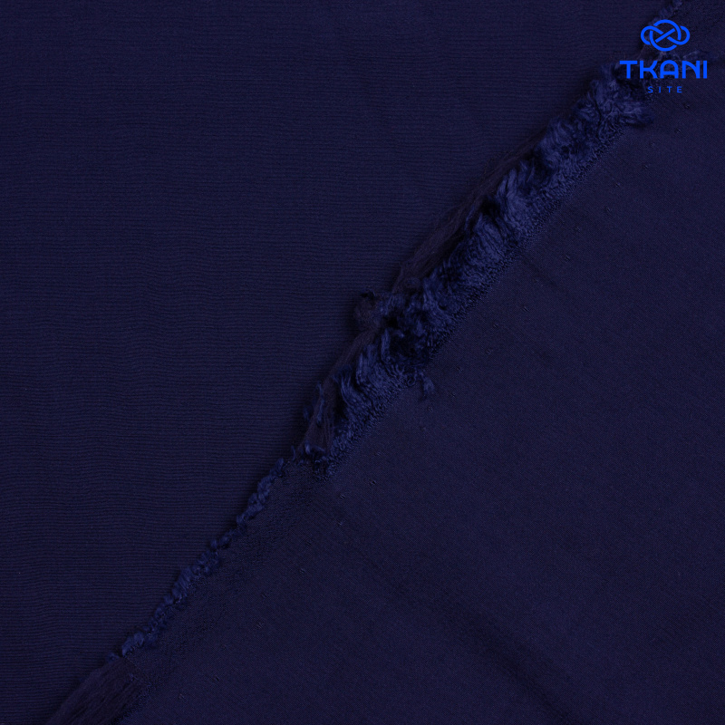 1483. Вискоза с шелком. Темно-синий.