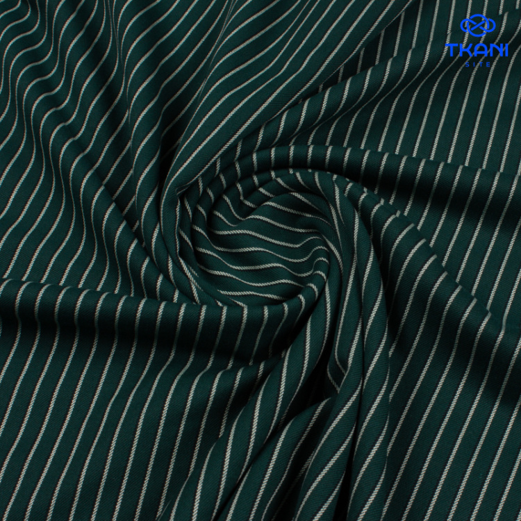 1489. Костюмная поливискоза. В полоску.