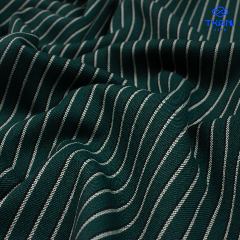 1489. Костюмная поливискоза. В полоску.